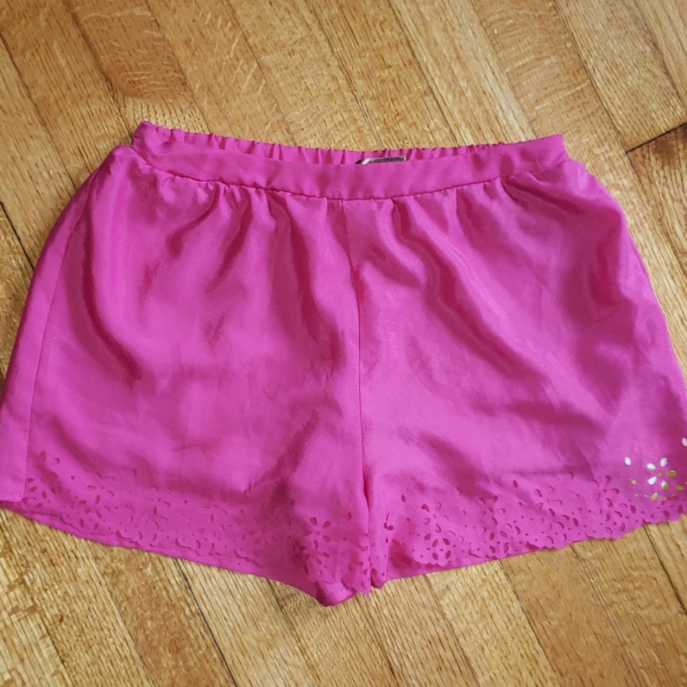 Peppermint Lace Shorts